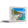 MuchoWow® Laptop Aufkleber Sticker Cover Aussicht - Meer - Produktbild-Vorschau 1