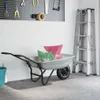 vidaXL Vervangingsschoep voor kruiwagen, zilver, 80 x 60 x Productafbeelding-voorbeeld 4