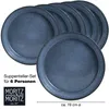 Moritz & Moritz VIDA 6tlg Suppen Teller Blau Geschirr Set Produktbild-Vorschau 5
