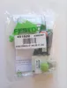A plastic bag containing a Festool electronic module and some green plastic parts. Produktbild-Vorschau