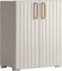 Armoire Basse 80 X 45 X H98 Cm Beige - Groove - Keter Voir les images du produit 12