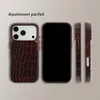 Coque arrière Selencia Croco avec MagSafe pour l'iPhone 17 Voir les images du produit 8