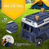 tillvex® Kompressor Kühlbox elektrisch 60 Liter / Navyblau Produktbild-Vorschau 4