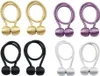 Four sets of magnetic curtain tie-backs in different colors. Náhled obrázku produktu