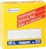 A yellow cardboard box with product information and images. Produktbild-Vorschau