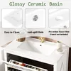 Mobile da bagno retrò con lavabo in Vetroceramica e 3 Anteprima dell’immagine prodotto 5