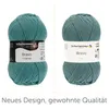 A collage of two images showing balls of yarn. Produktbild-Vorschau