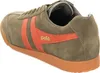 Gola Herrier Suede khaki orang sportlicher Schnürer Grün in Produktbild-Vorschau 23