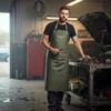 Arbeitsschürze Vorderseite Universal Grün Pvc Produktbild-Vorschau 4