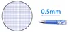 set de 23 stylos effaçables, pointe de 0,5 mm, manche Voir les images du produit 6