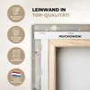Leinwand Bilder 80x60 cm - Blumen - Natur - Weiß - Blüte - Produktbild-Vorschau 3