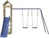 vidaXL Spielturm Imprägniertes Kiefernholz Produktbild-Vorschau 3