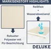 DELUKE® Markisenbespannung Markisenstoff Wasserabweisend Produktbild-Vorschau 3