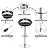 Tabouret de bar, lot de 4 Chaise de bar réglable en hauteur Voir les images du produit 4