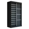 Schwebetürenschrank, 2-türig Schrank! Moderne Garderobe für Produktbild-Vorschau 2