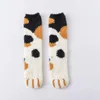 INF Flauschige Katzensocken mit Katzenpfoten 6 verschiedene Produktbild-Vorschau 7