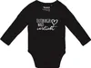 Huuraa Baby Body Teutoburger Wald verliebt 62 Black  Produktbild-Vorschau 1