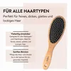 PARSA Beauty haarborstel van natuurrubber met afgeronde Productafbeelding-voorbeeld 3