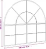 vidaXL Lustro ścienne czarne 100x90 cm Krzywe żelazko Podgląd zdjęcia produktu 7
