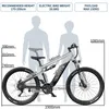 E-Bike 250W BAFANG Motor Elektrofahrrad 48V 13.5AH Akku E Produktbild-Vorschau 9