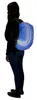 SafetyMaker reflektierende Rucksackhülle blau 45L, 44513 Produktbild-Vorschau 2
