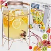 Getränkespender mit Zapfhahn und Ständer, 8 l Glas Produktbild-Vorschau 9