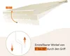 GOPLUS 3,6x3m Gelenkarmmarkise, 40°-100° eingestellt Produktbild-Vorschau 4