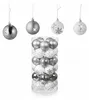 Relaxdays Weihnachtskugeln 30er Set, Kunststoff, D: 6 cm, Produktbild-Vorschau 6