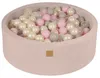 Trockenbadewanne mit 200 Bällen (Transparent, Pastellrosa, Produktbild-Vorschau 2