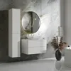 Badkamerset, 2-delig: Onderkast + Hoge kast, kleur wit (2S Productafbeelding-voorbeeld 3