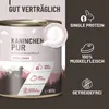 REAVET Premium Hunde Nassfutter - Kaninchen Pur 6 x 800g I Produktbild-Vorschau 2