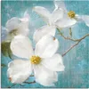 ARTland Leinwandbild Vintage Blüte I Größe: 70x70 cm Produktbild-Vorschau 1