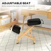 HOMCOM Ergonomischer Kniestuhl mit verstellbarer Höhe, Produktbild-Vorschau 8