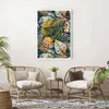 Poster - Poster ohne Rahmen - Blätter modern bunt - 70x100 Produktbild-Vorschau 5