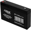 Ersatzakku Gel Akku AGM Batterie 6V 1,3Ah 1,3 Ah Produktbild-Vorschau 2