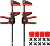BESSEY Aktionsset 2 x Einhandzwinge mit drehbarem Griff Produktbild-Vorschau 1