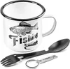 Geschenkset für einen Fischer, Becher, Löffel, Besteck, Produktbild-Vorschau 1