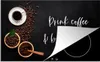 KitchenYeah© Herdabdeckplatte Zitate - Kaffee trinken & Produktbild-Vorschau 1