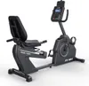 A studio shot of a recumbent exercise bike against a white background. Produktbild-Vorschau
