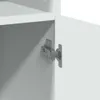 Möbel Hochschrank Weiß 70x42,5x225 cm Holzwerkstoff - Produktbild-Vorschau 10