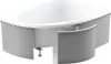 BADLAND Eckbadewanne Badewanne Praktika RECHTS 150x70 mit Produktbild-Vorschau 3