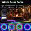 RGBIC Neon LED Strip 5m, LED-strip met siliconen, Productafbeelding-voorbeeld 4