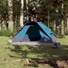vidaXL Kuppel-Familienzelt 6 Personen Blau Wasserdicht Produktbild-Vorschau 3