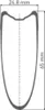 Roue DT Swiss TRC 1400 Classic 65 mm Tubular, Voir les images du produit 3