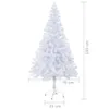 Arbre de Noël artificiel avec support 150 cm 380 branches Voir les images du produit 9