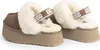 Pantofole Del Marchio Ugg Del Modello Funkette Marrone Anteprima dell’immagine prodotto 3