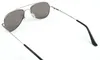 Pilotenbrille Silber Silber Produktbild-Vorschau 3