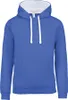 Kariban Herren-kapuzensweatshirt bicolore Anteprima dell’immagine prodotto 2