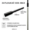 Zatloukač zemnicích tyčí SDS-max | Vnitřní průměr ∅20.4 mm Náhled obrázku produktu 2