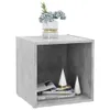 vidaXL TV-Schränke 4 Stk. Betongrau 37x35x37 cm Produktbild-Vorschau 8